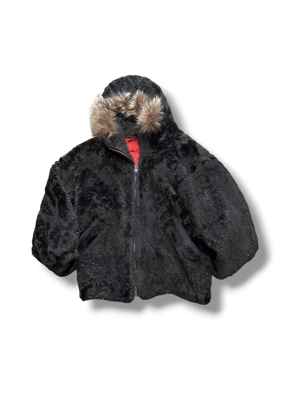 Faux Fur J Percy Marvin Richards Fur Hood Jacket
